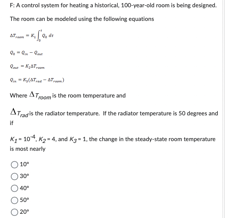 F: A control system for heating a historical, 1 0