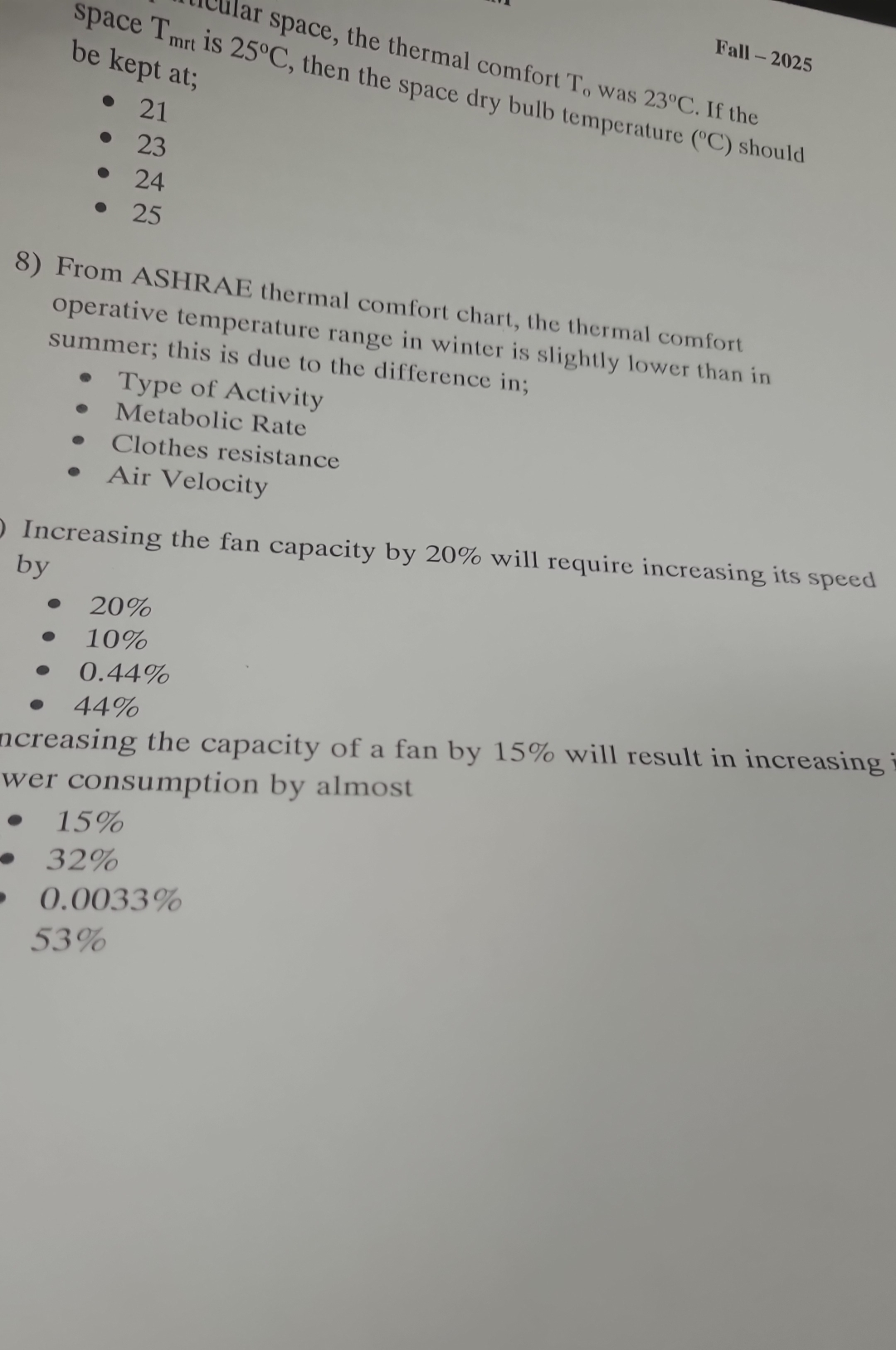 Fall - 2 0 2 5 be kept at; 2 1 2 3 2 4 2 5 From