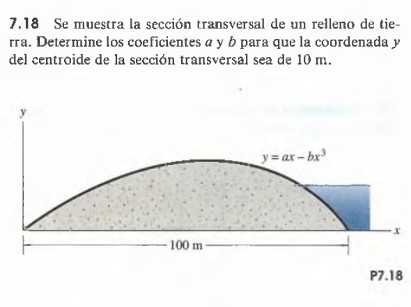 Se muestra la secci n transversal de un relleno