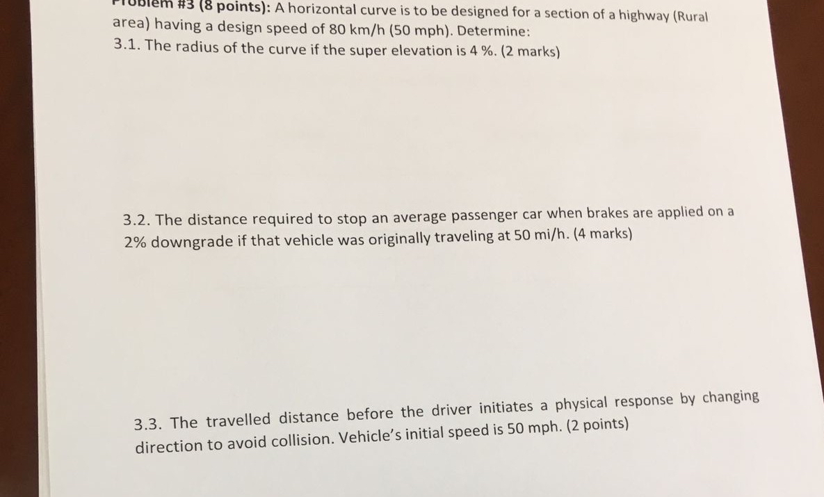 a horizontal curve is to be designed for a