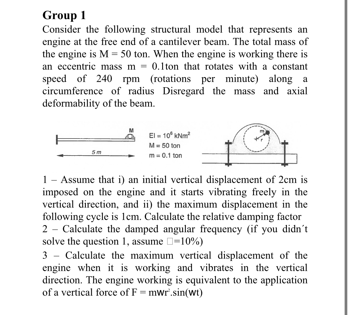 Group 1 Consider the following structural model