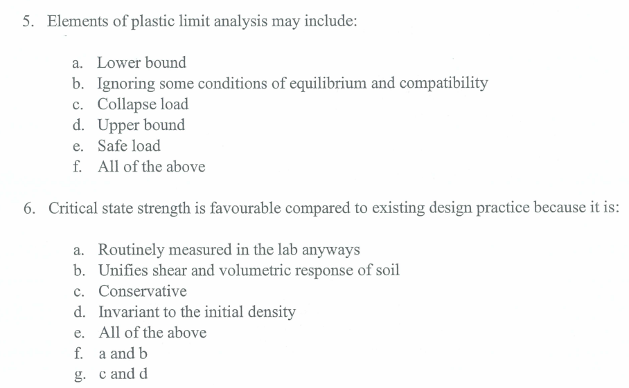 1 . Elements of plastic limit analysis may