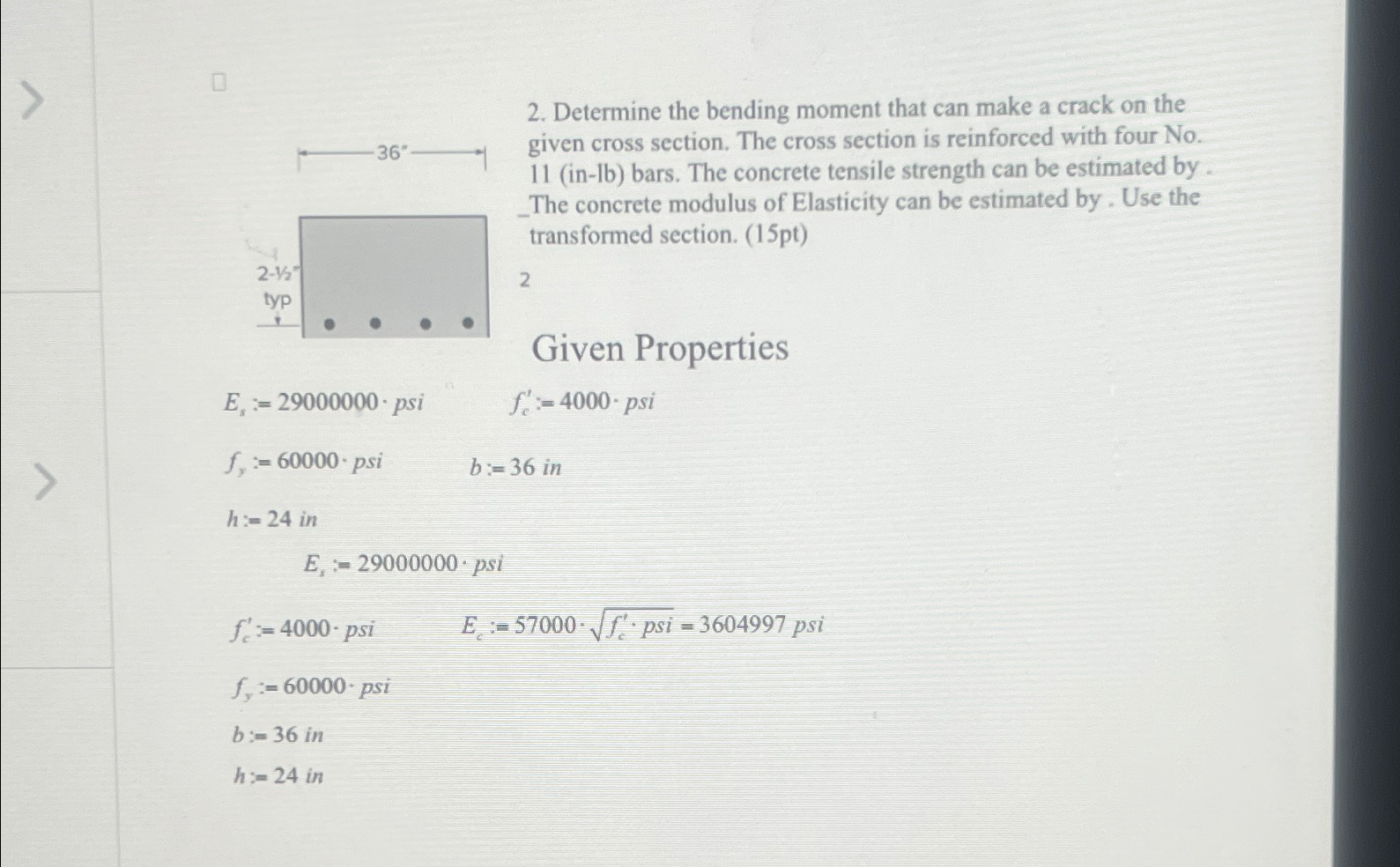 Determine the bending moment that can make a