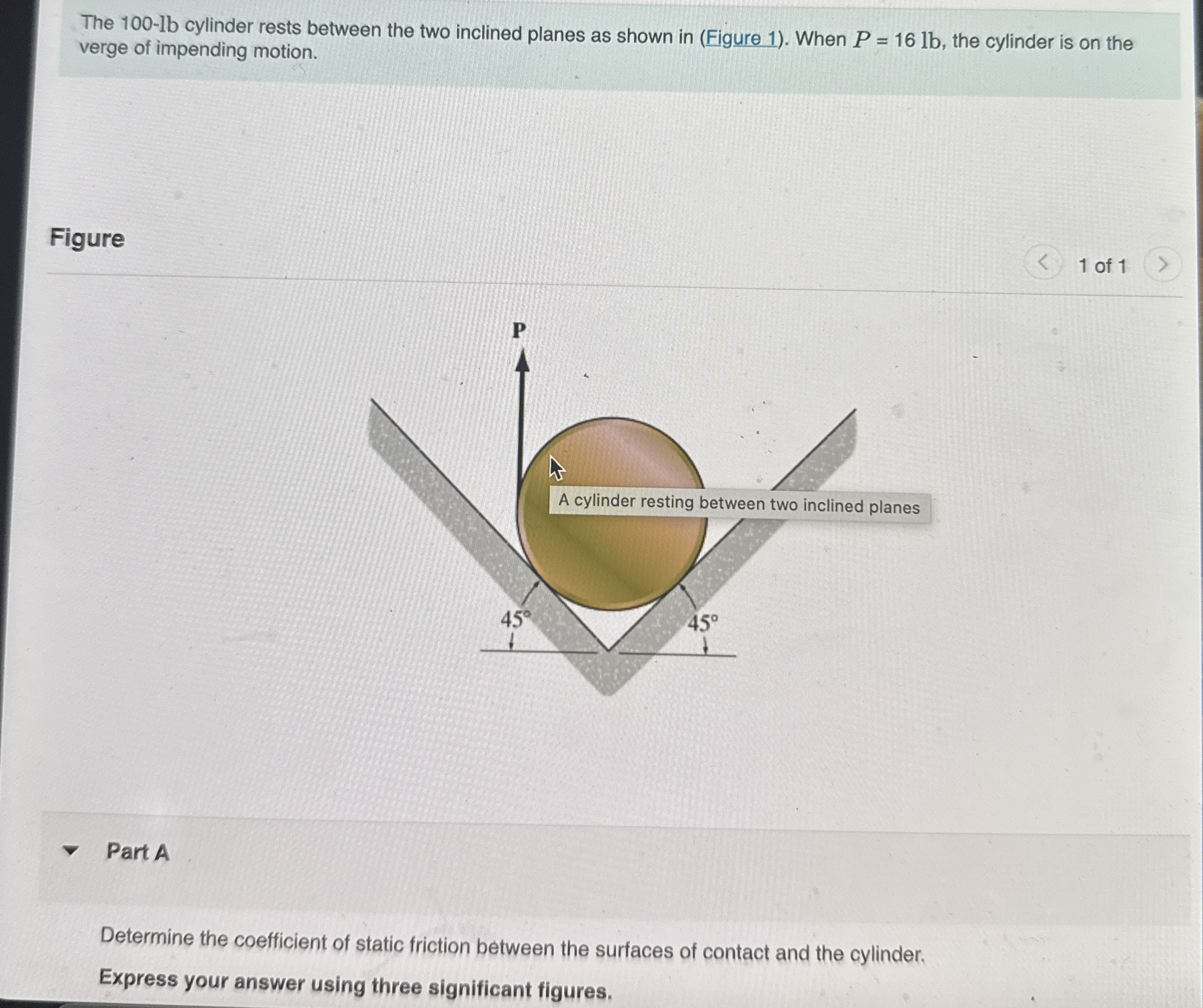 The 1 0 0 - lb cylinder rests between the two