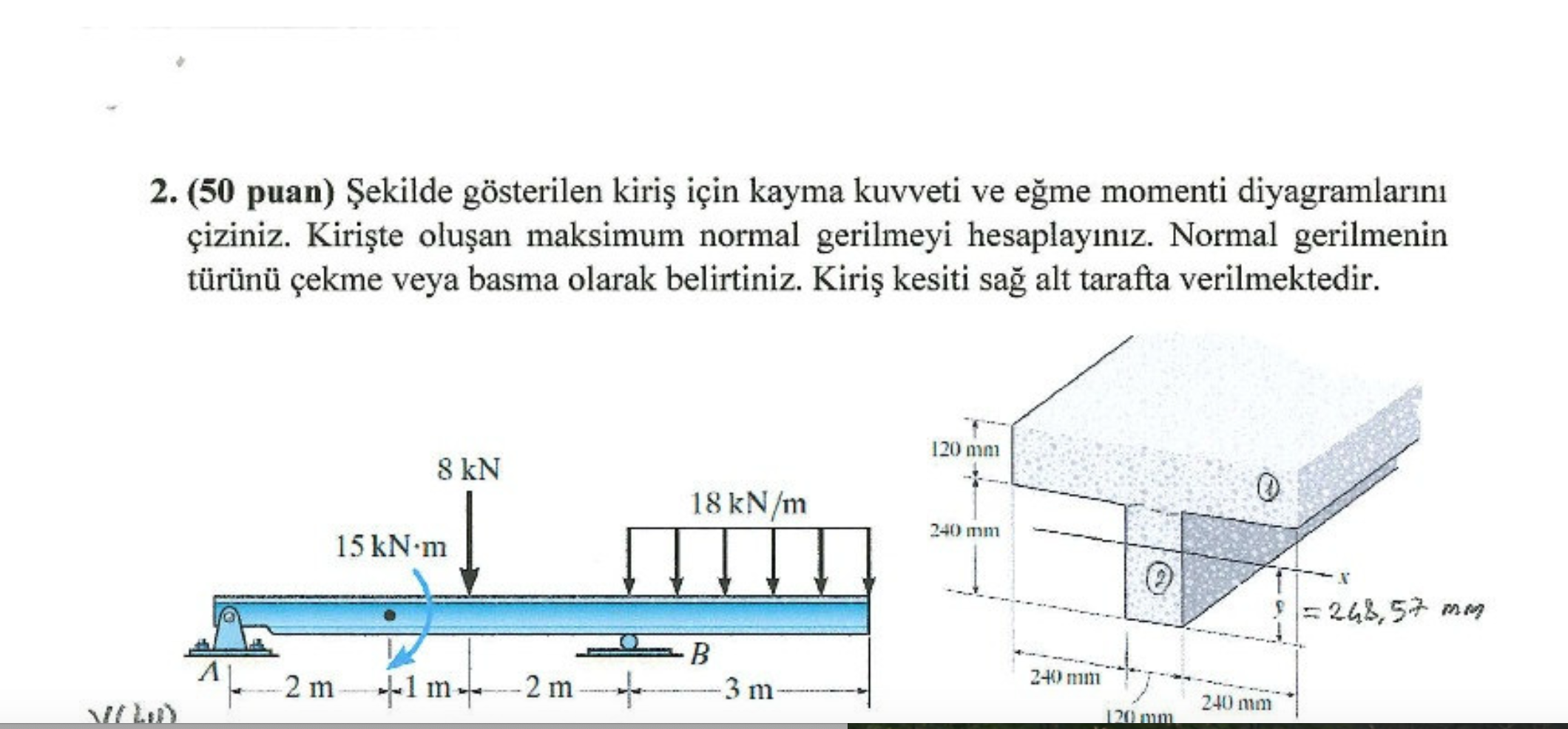 2 . ( 5 0 puan ) ekilde g sterilen kiri i in
