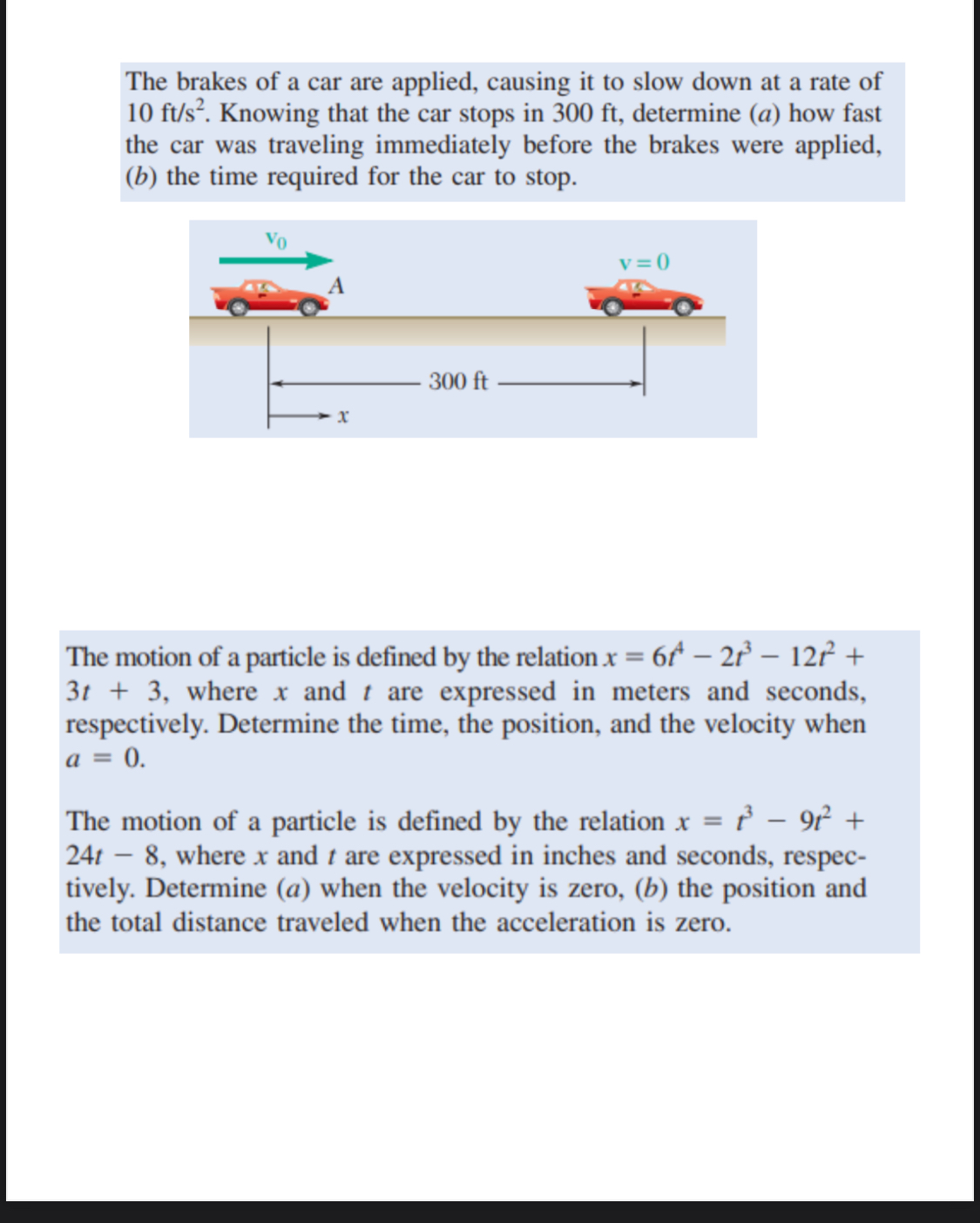 The brakes of a car are applied, causing it to