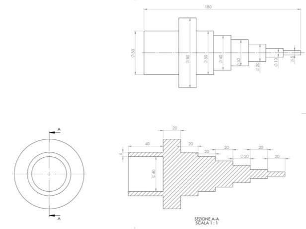 Create this part using SOLID EDGE software: Show