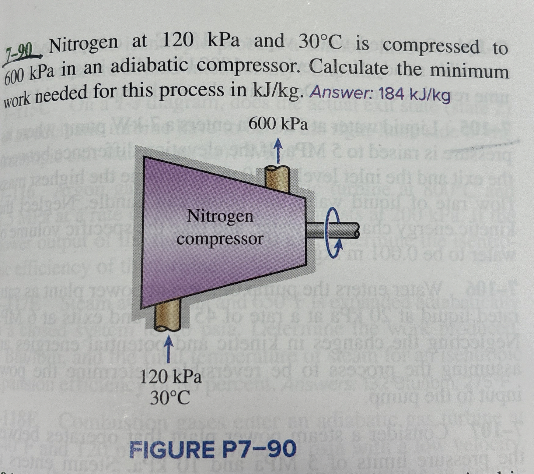 7 - 2 0 . Nitrogen at 1 2 0 kPa and 3 0 C is