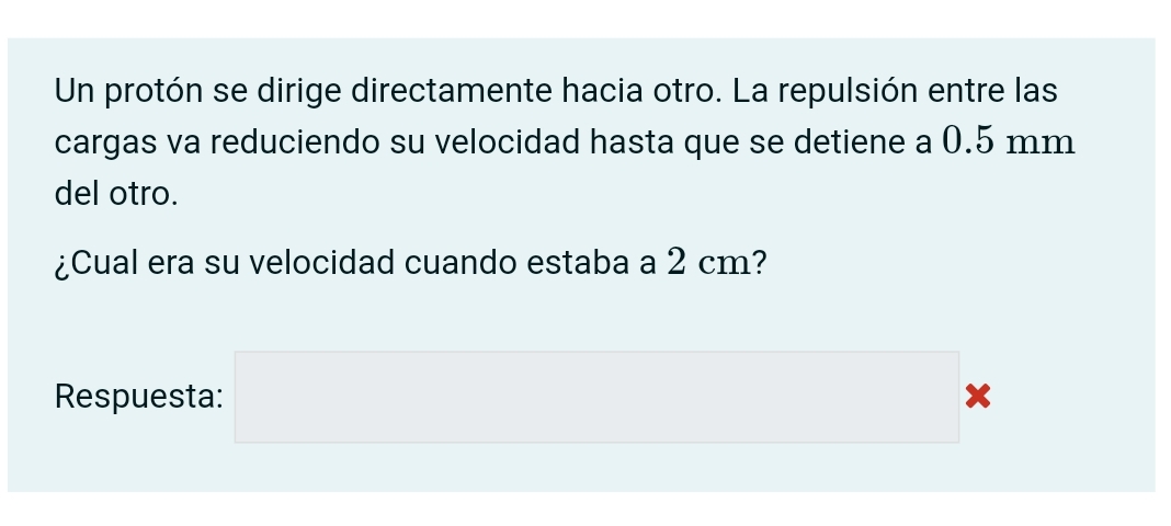 Un prot n se dirige directamente hacia otro. La