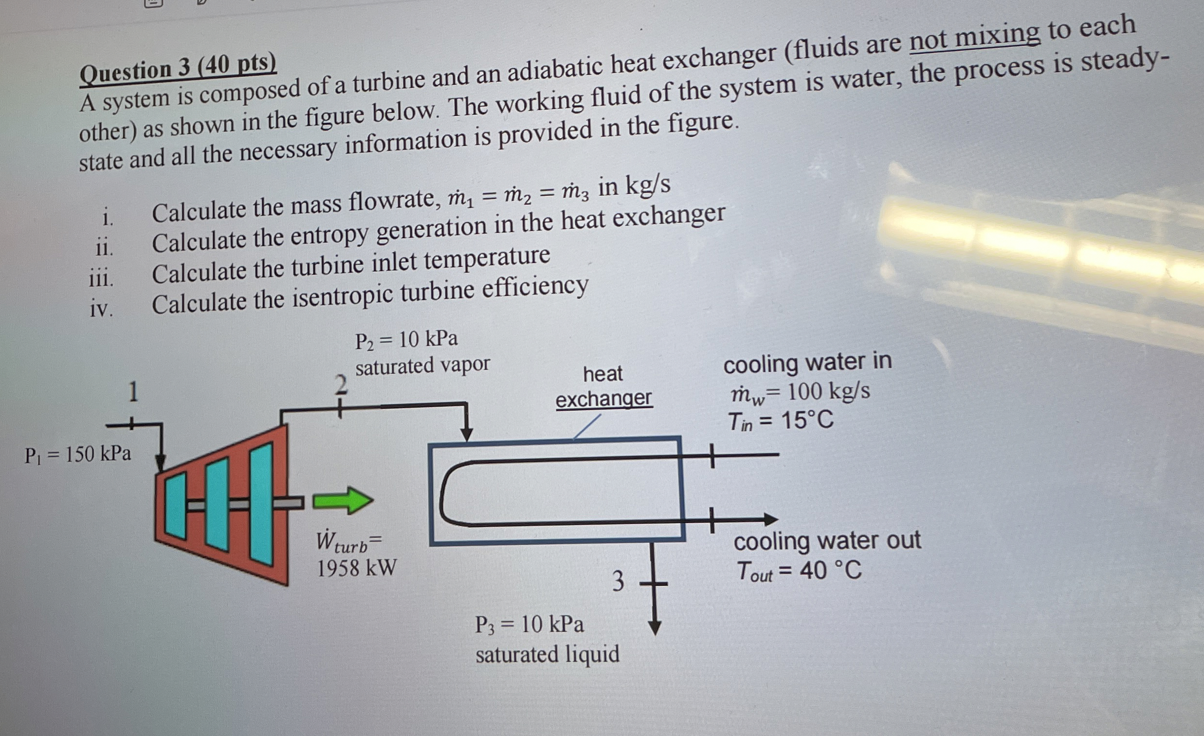 ( please solve step by step ) A system is