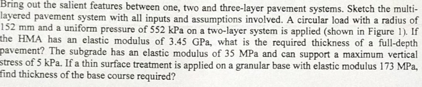 Bring out the salient features between one, two