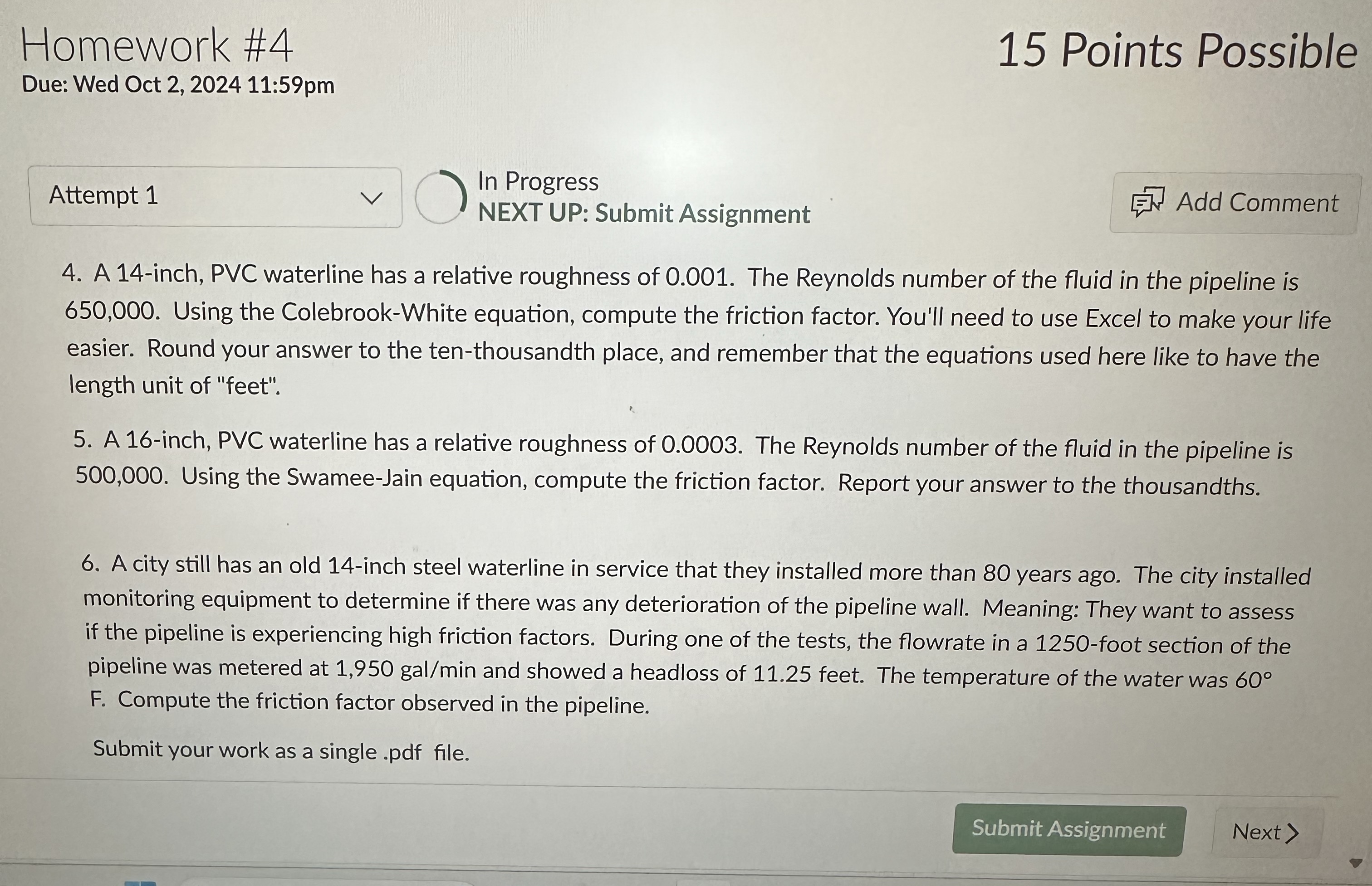 Homework # 4 Due: Wed Oct 2 , 2 0 2 4 1 1 : 5 9
