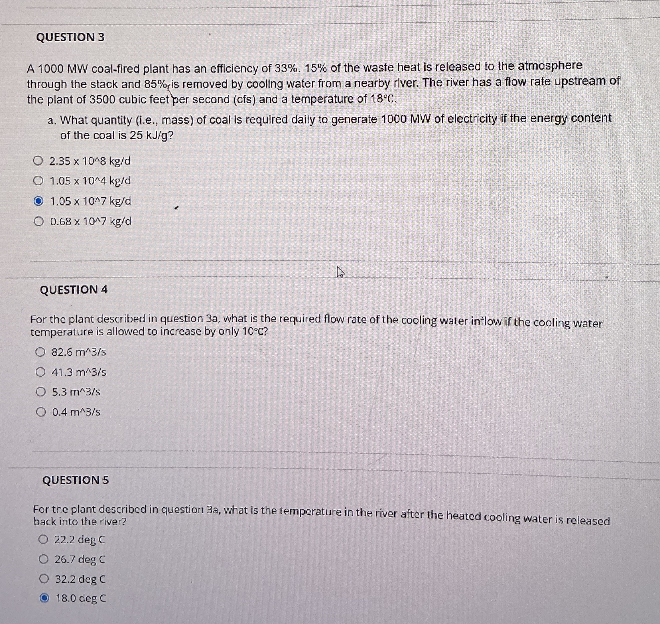 I believe 3 . ) is right however I cannot figure