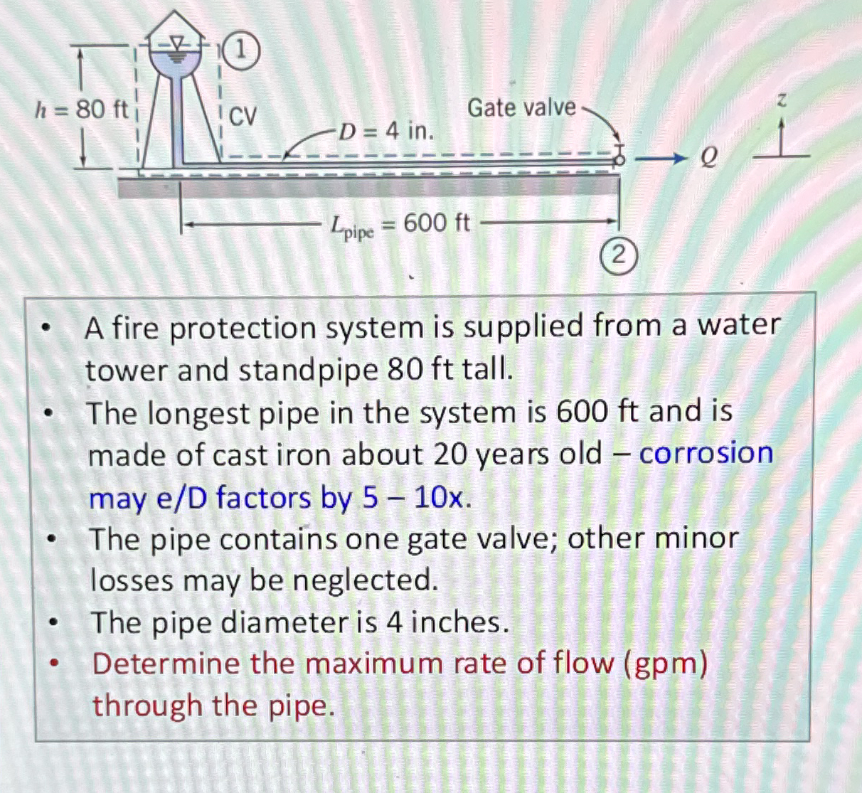 HW 7 - 4 : In lecture, we analyzed flow from a