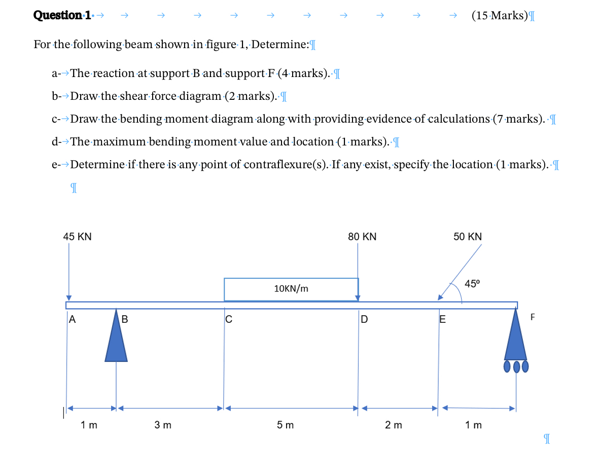 Question . 1 . , , , , , , , , , , , ( 1 5 .