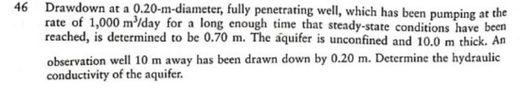 4 6 Drawdown at a 0 . 2 0 - m - diameter, fully