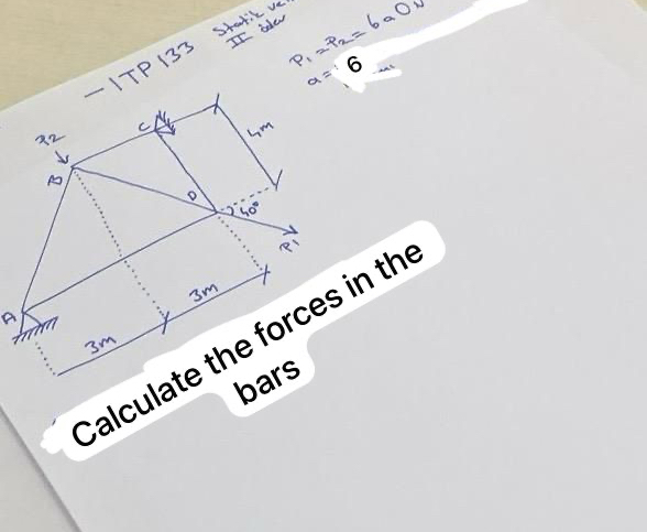 Calculate the forces pars