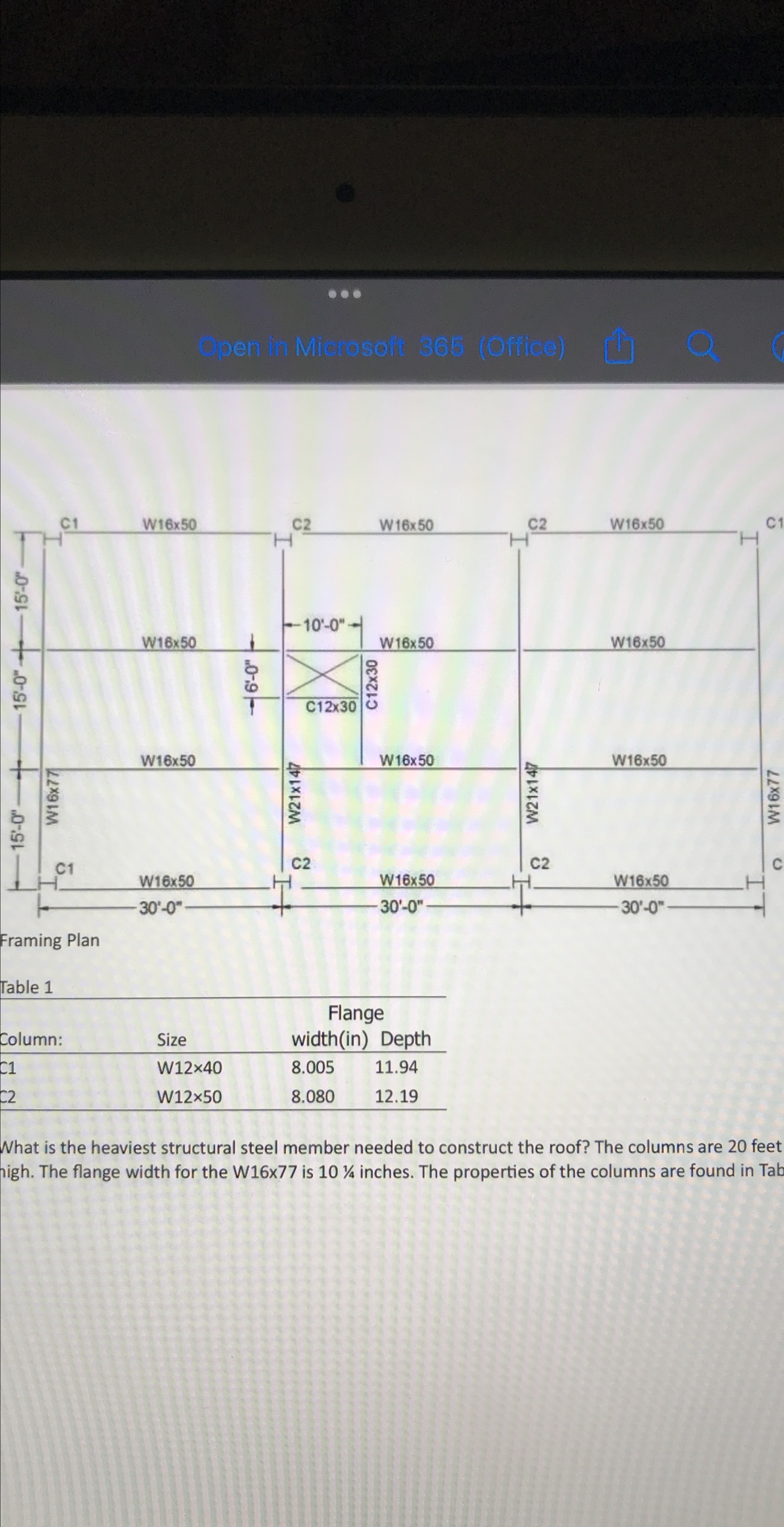 Table 1 Column: SizeC 1 W 1 2 \ times 4 0 C 2 W 1