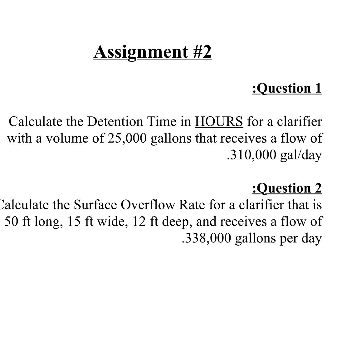Assignment /#2 _() \ :Question 1\ Calculate the