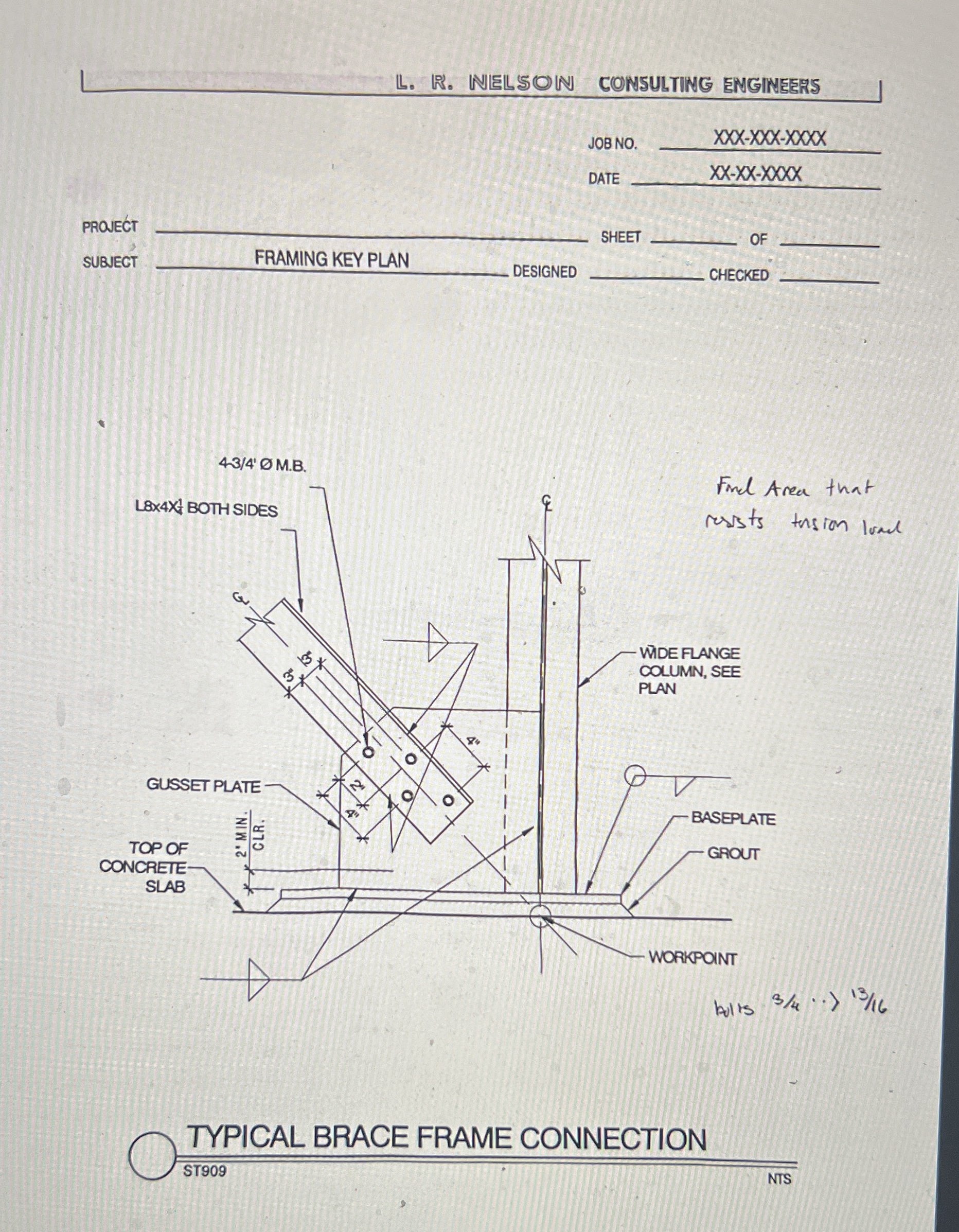 Calculate the Dead and live loads. Focus on the
