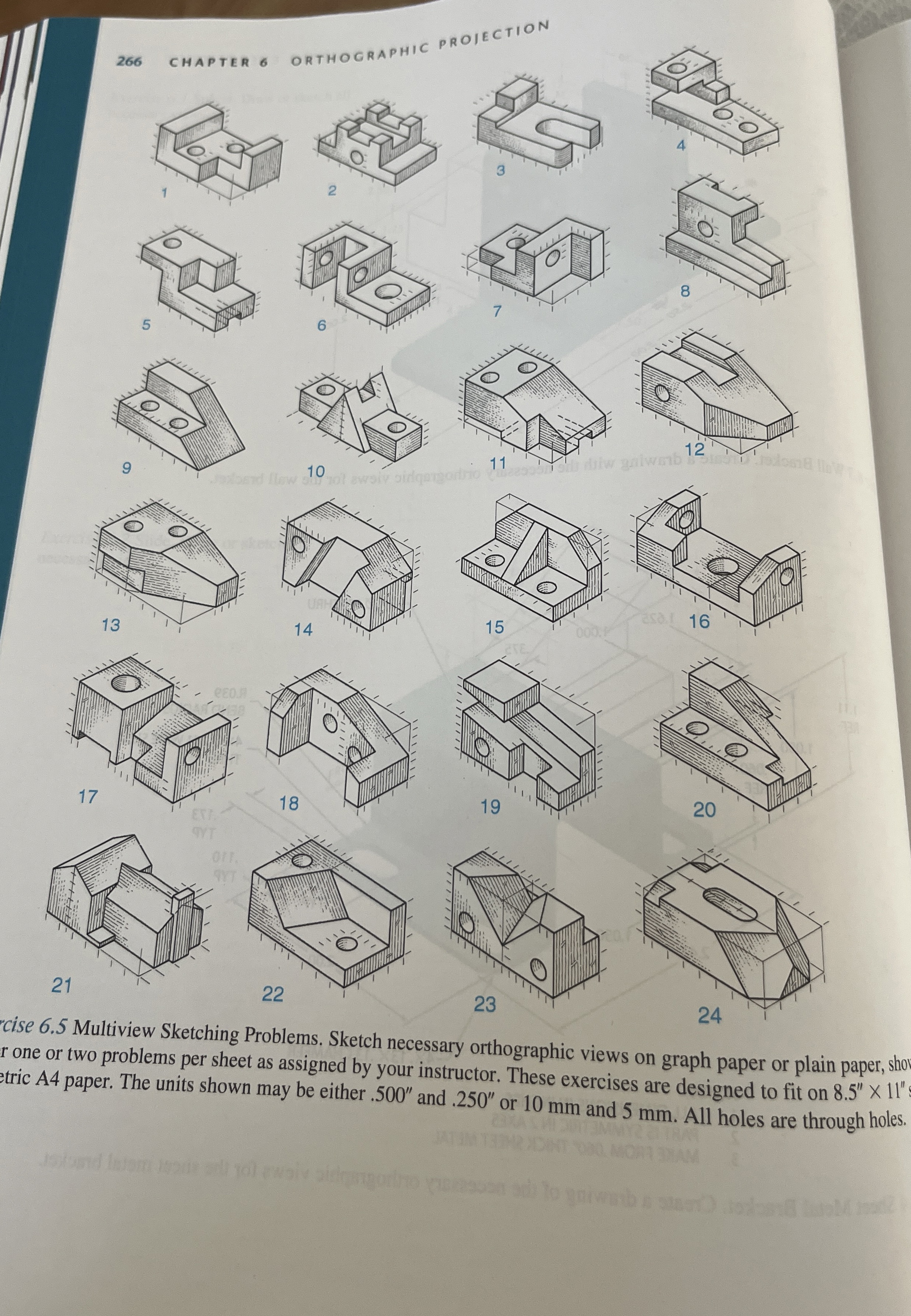 CHAPTER 6 ORTHOGRAPHIC PROIECTION 9 1 0 1 1 cise