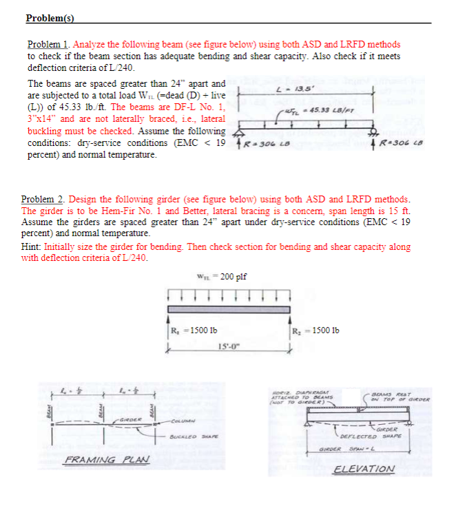 Problem ( s ) Problem 1 . Analyze the following