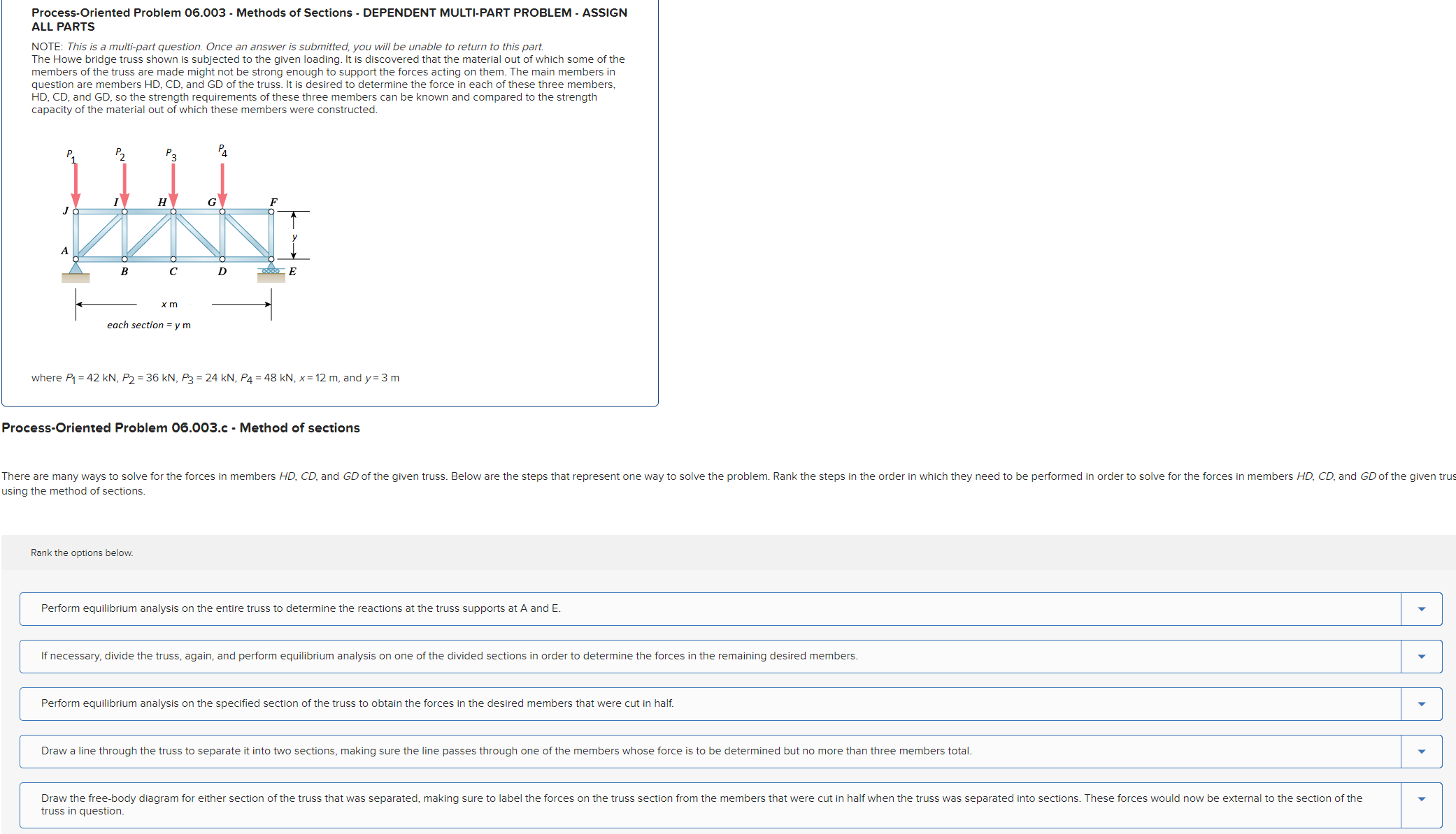 Process - Oriented Problem 0 6 . 0 0 3 - Methods