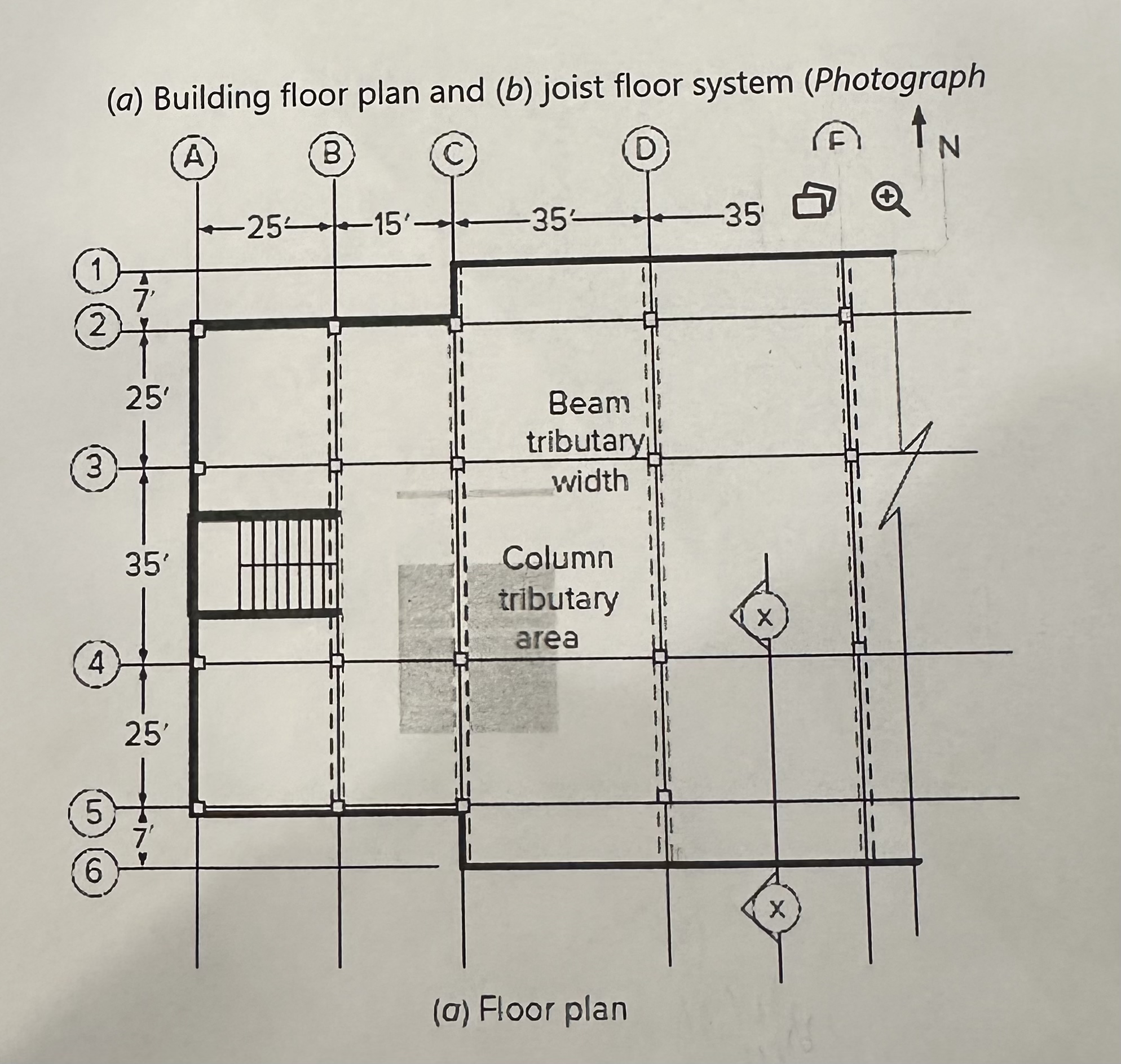 Given: A hospital building with a reinforced