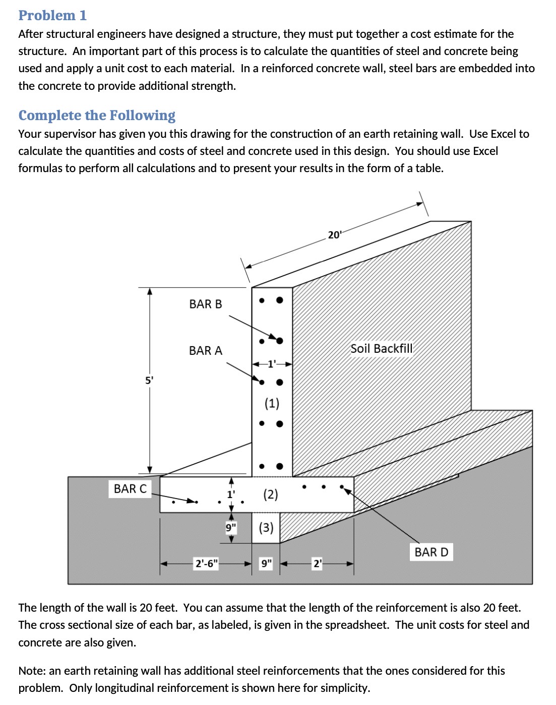 Problem 1 After structural engineers have