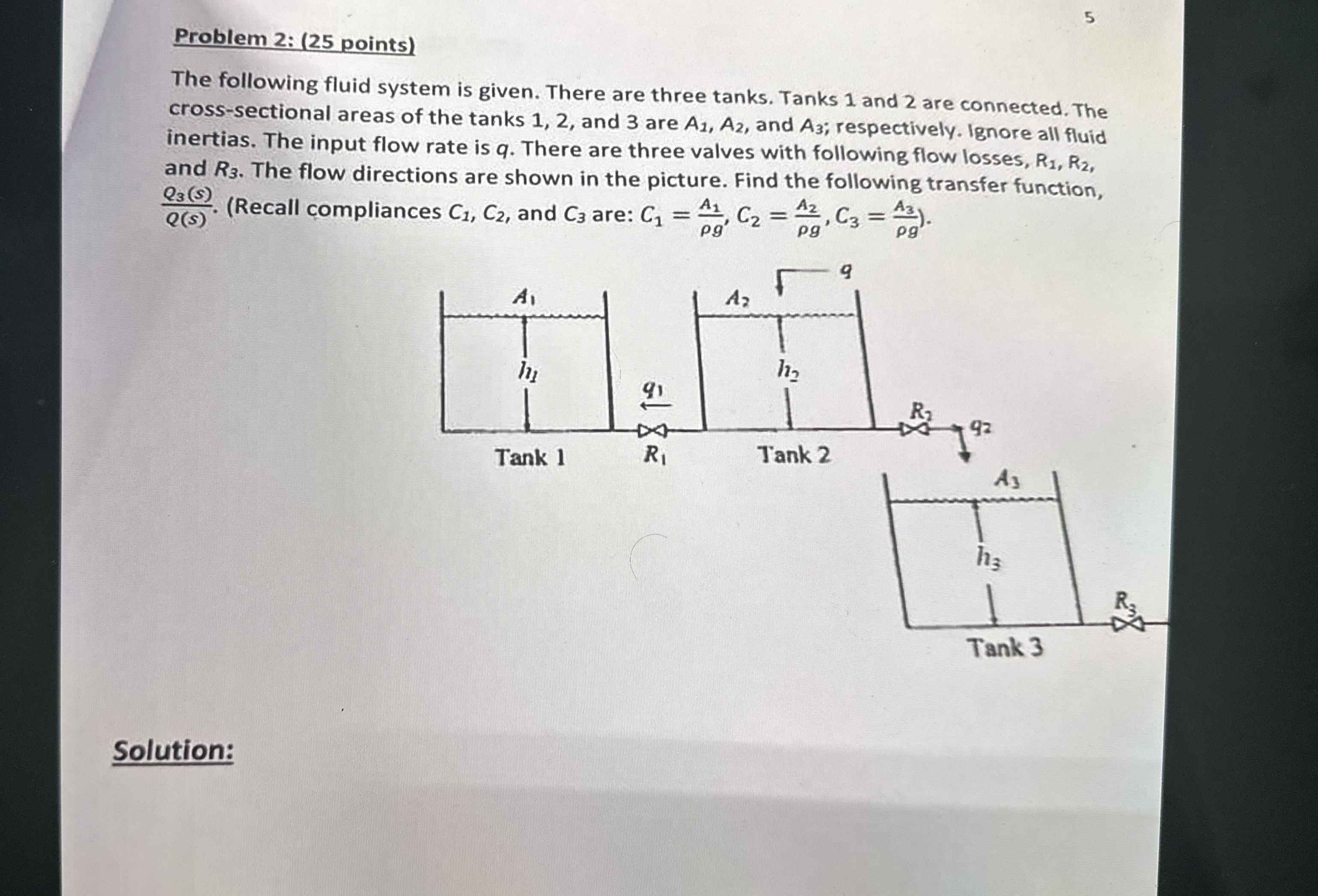 URGENT ( please solve it correctly ) Problem 2 :