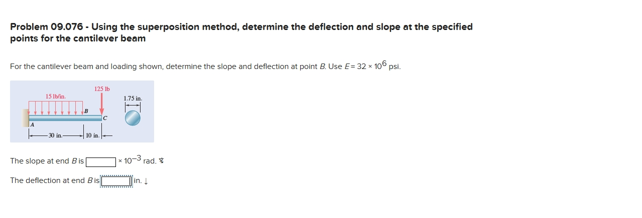 Problem 0 9 . 0 7 6 - Using the superposition