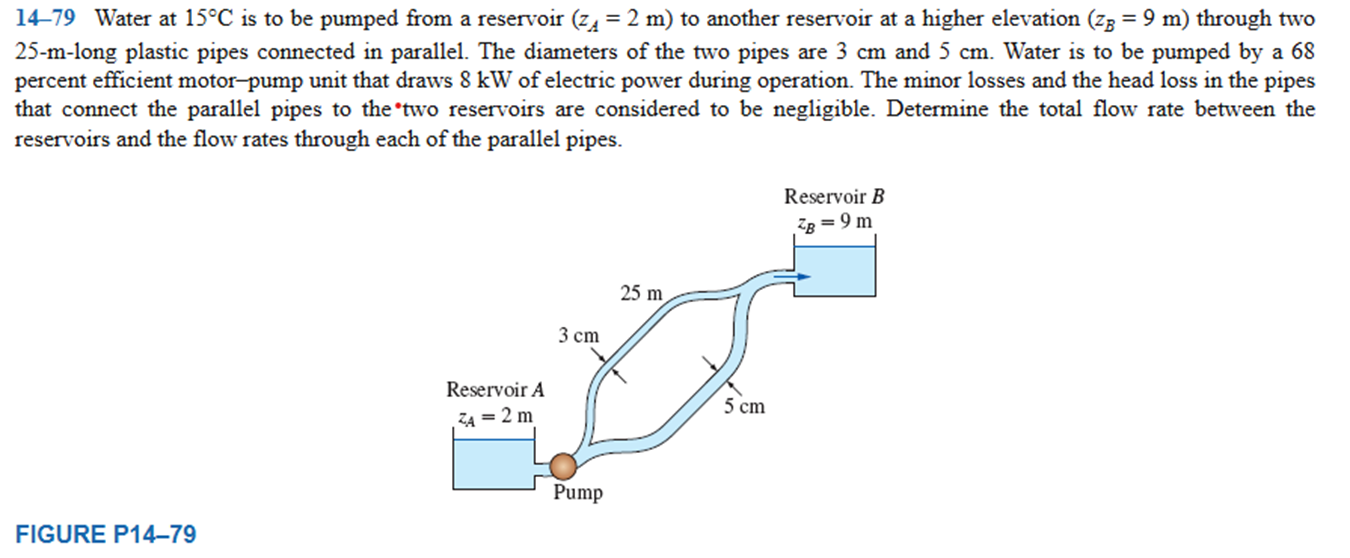 1 4 - 7 9 Water at \ ( 1 5 ^ { \ circ } \ mathrm