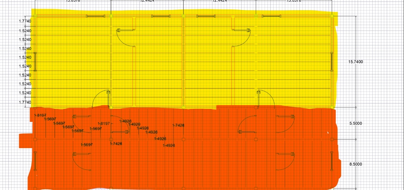 Pls provide beam selection of orange portion.