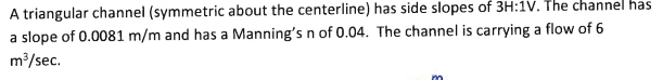 what is critical depth, normal depth? What is