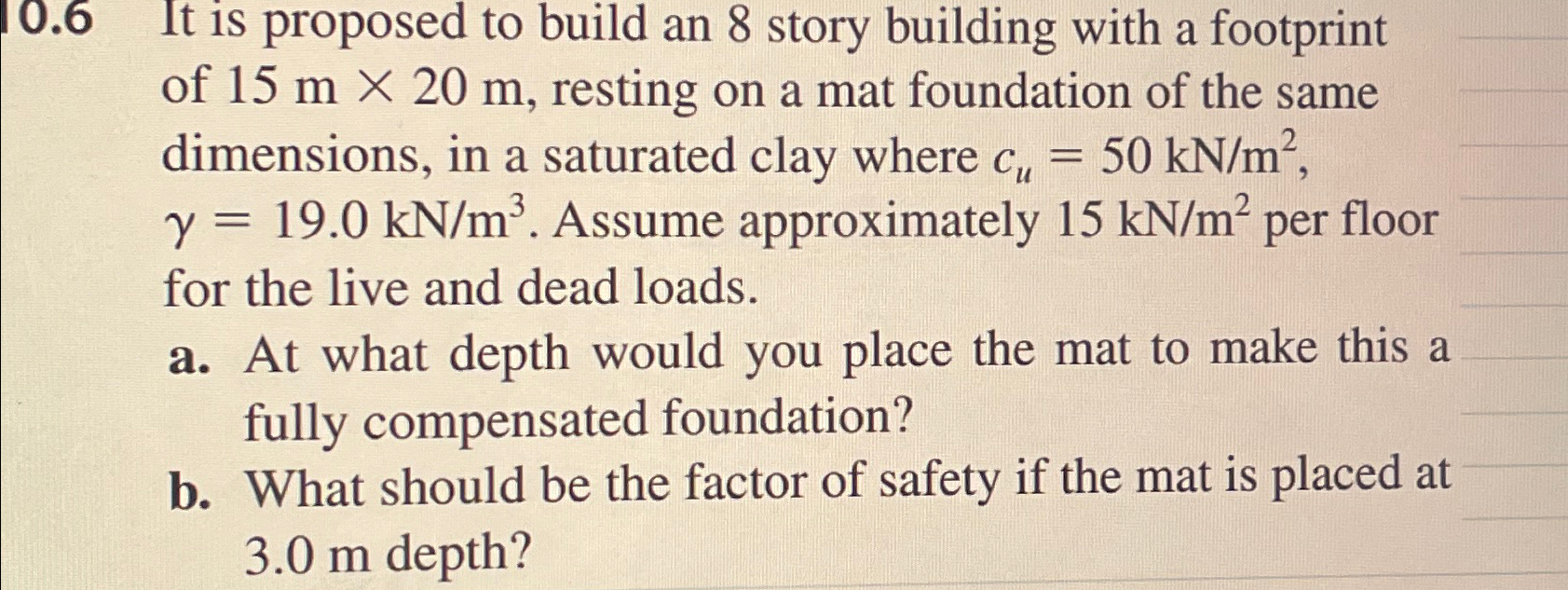 1 0 . 6 It is proposed to build an 8 story