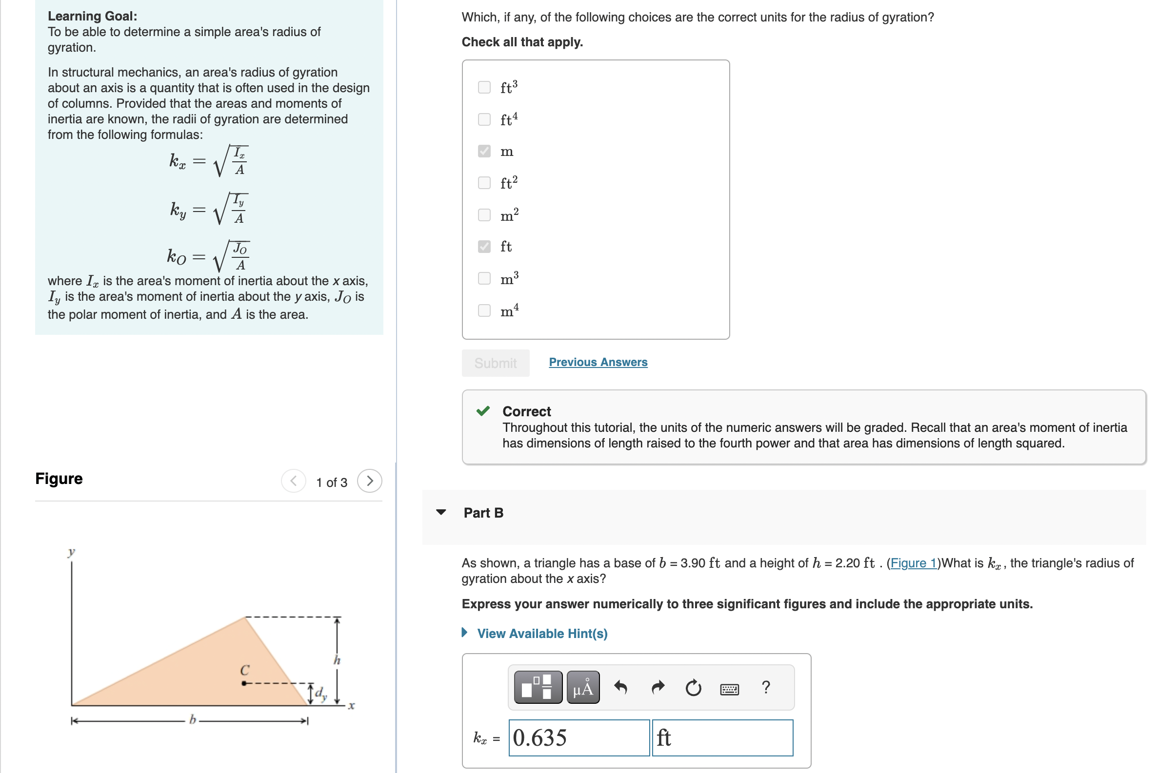 Learning Goal: To be able to determine a simple