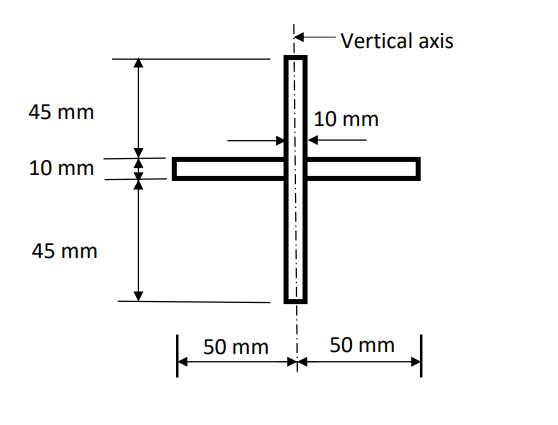 For the section shown in the figure below, ( a )