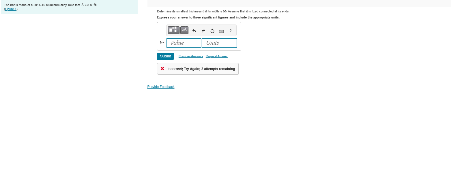 The bar is made of a 2 0 1 4 - T 6 aluminum