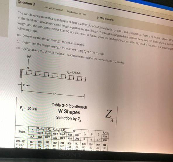 Question 3 Not yetarnwered Meibedored iso