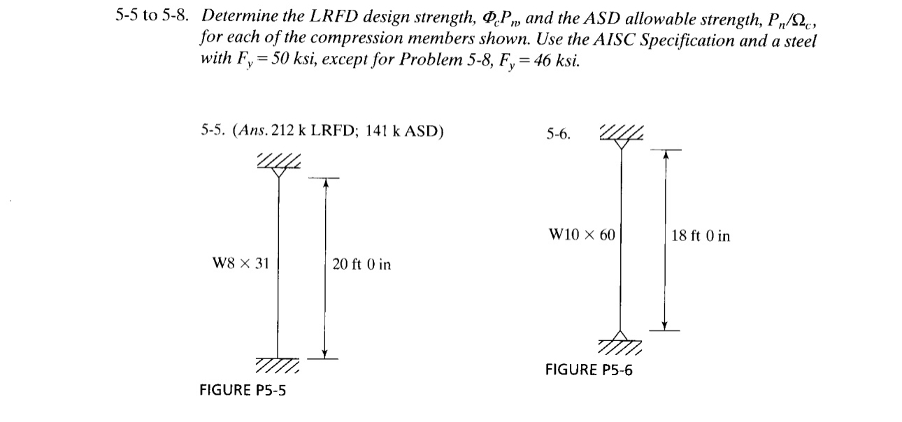 Using the critical stress values of table 4 - 1 4