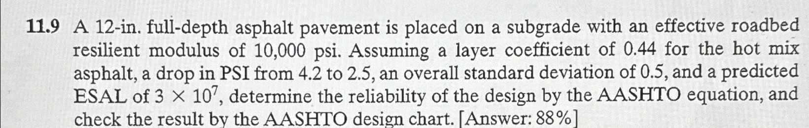 1 1 . 9 A 1 2 - in . fuli - depth asphalt