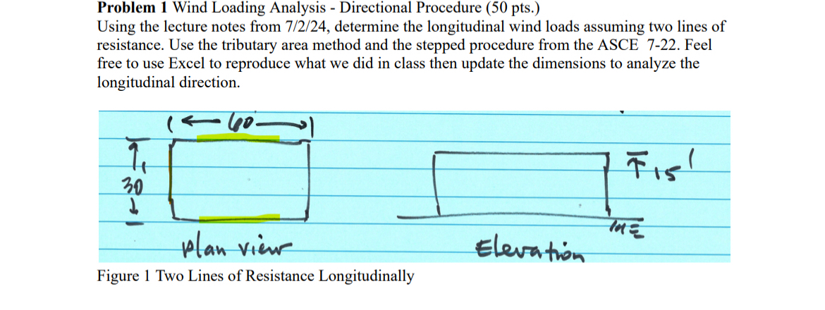 Problem 1 Wind Loading Analysis - Directional