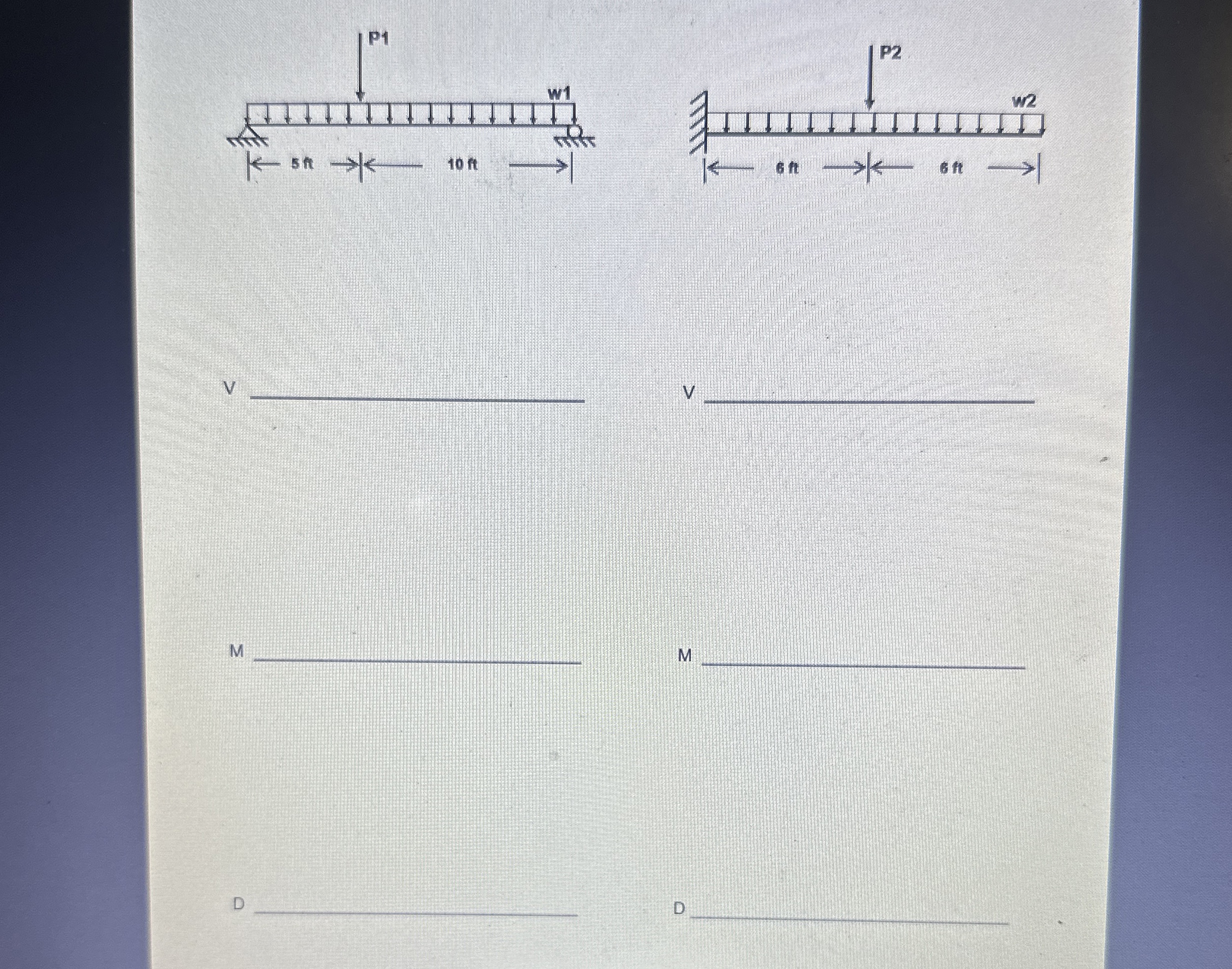 Use these values with the worksheet below: P 1 =