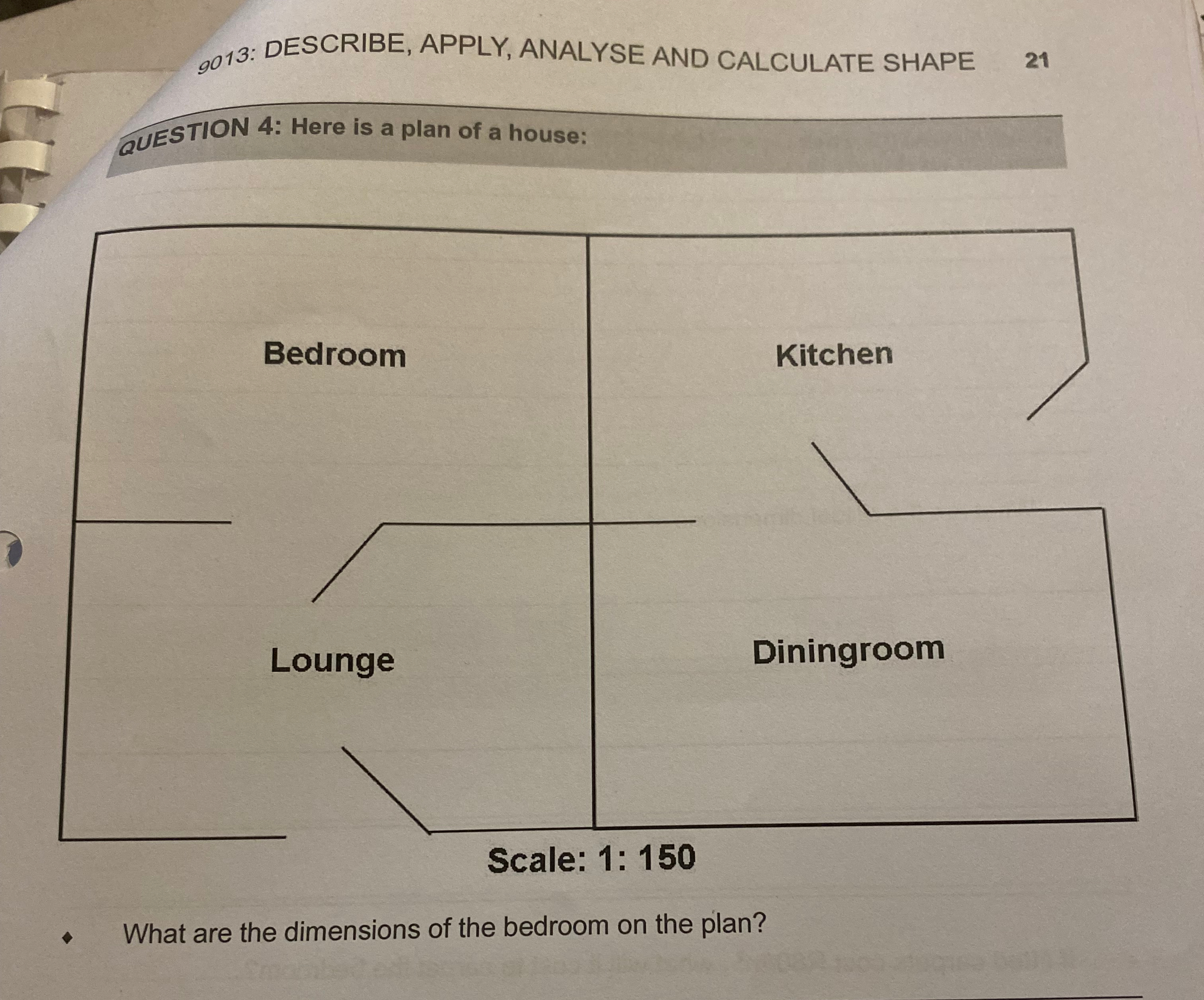 9 0 1 3 : DESCRIBE, APPLY, ANALYSE AND CALCULATE