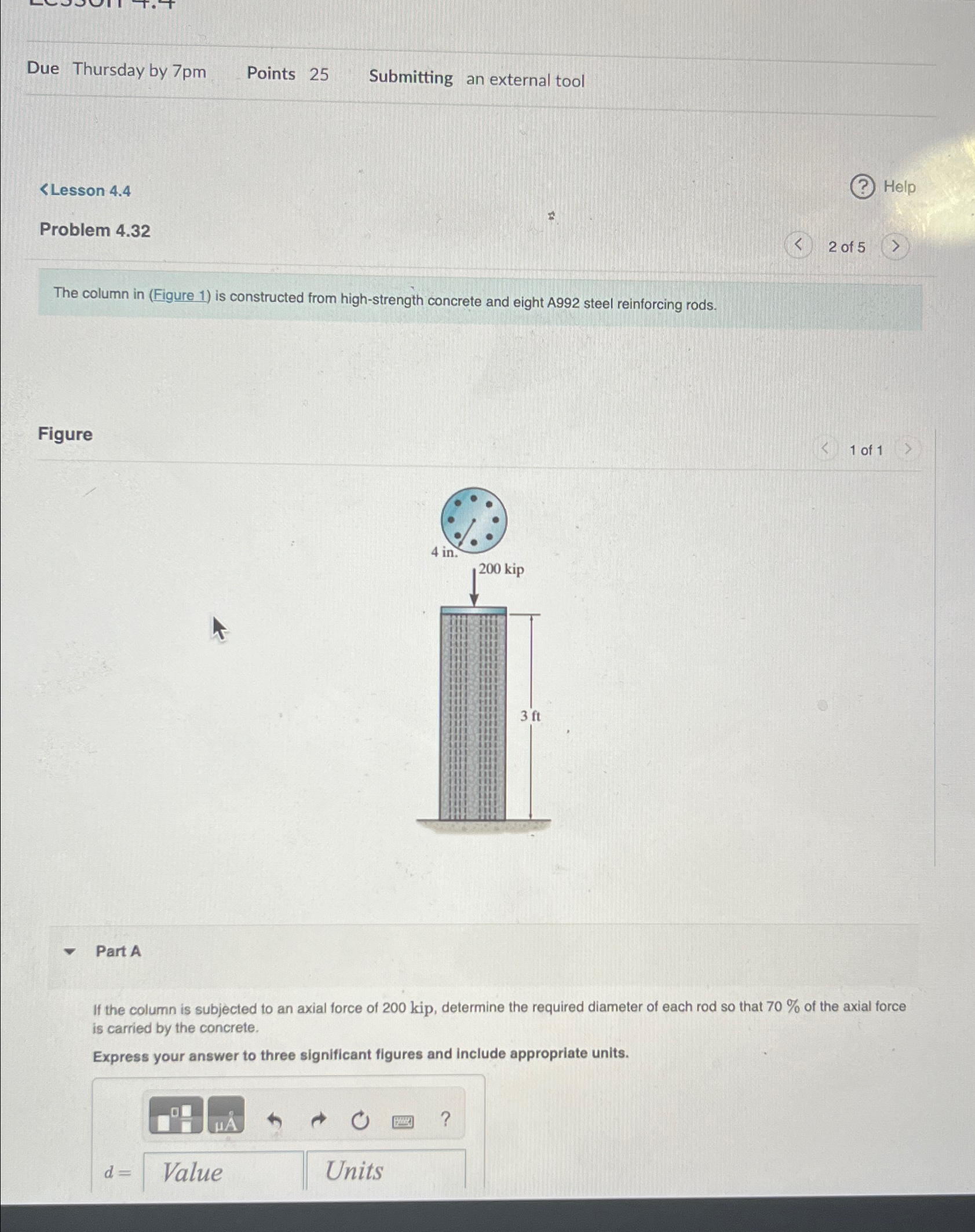 Due Thursday by 7 p m Points 2 5 Submitting an