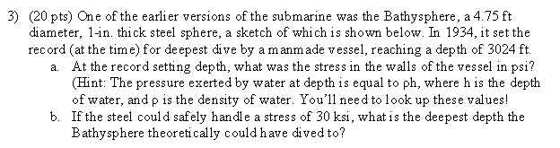 ( 2 0 pts ) One of the earlier versions of the