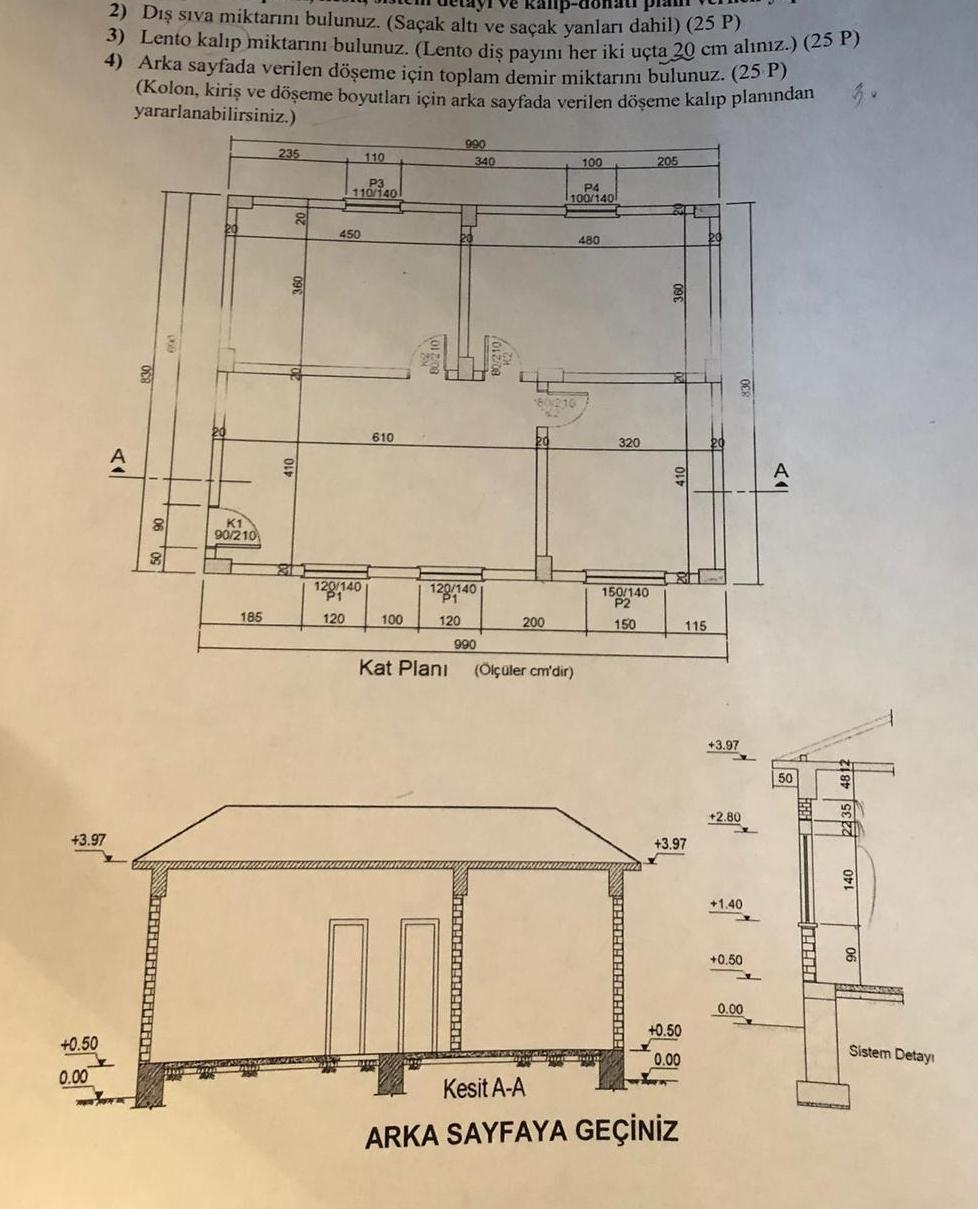 D s va miktar n bulunuz. ( Sa ak alt ve sa ak