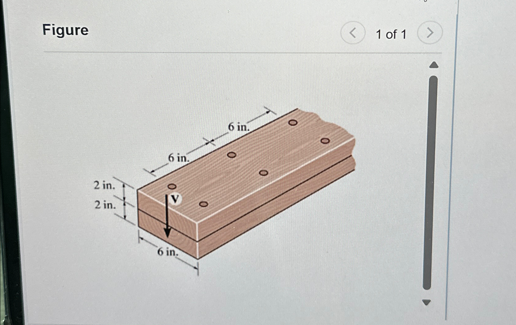 The beam is constructed from two boards fastened