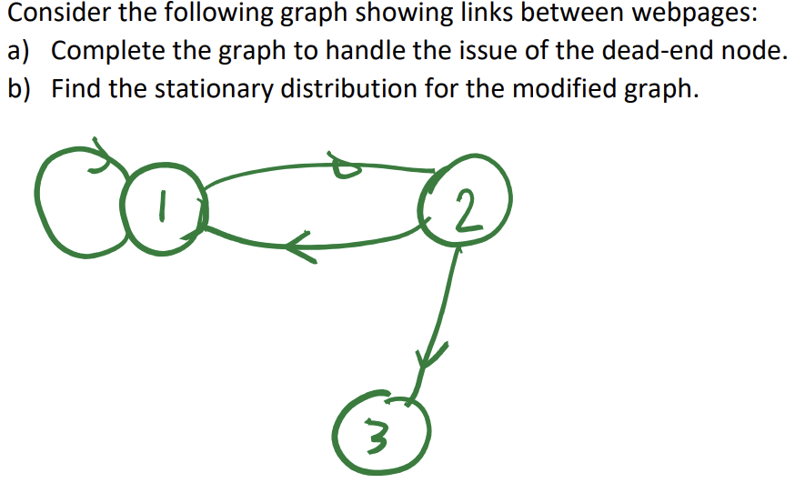 Please show all work, Thanks! Consider the