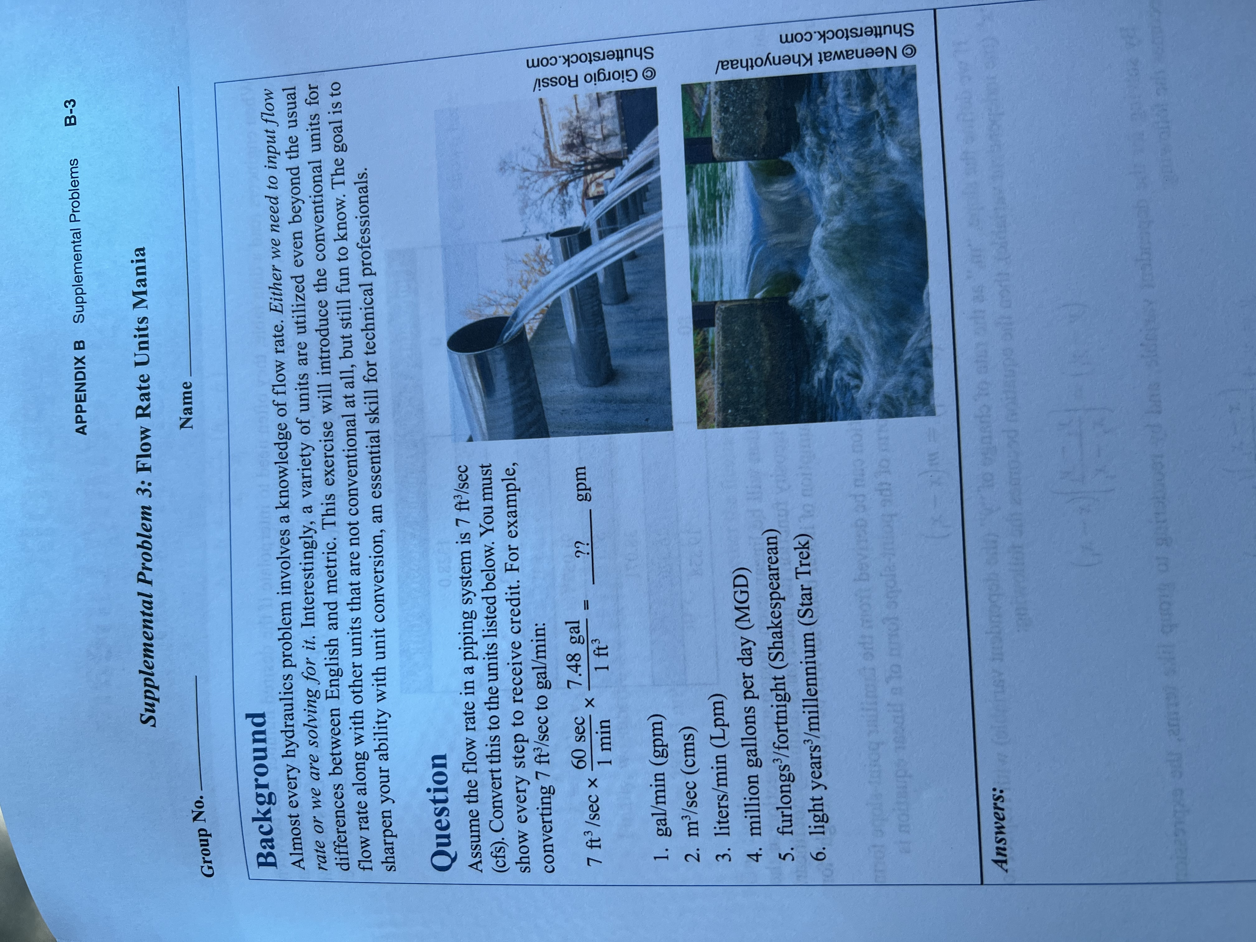 APPENDIX B Supplemental Problems B - 3